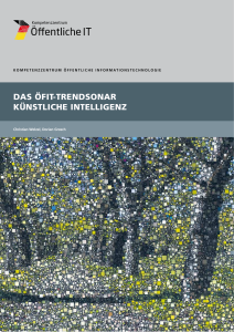Titelbild der Publikation Das ÖFIT-Trendsonar Künstliche Intelligenz