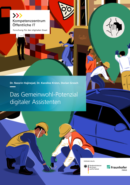 Titelbild der Publikation Das Gemeinwohl-Potenzial digitaler Assistenten