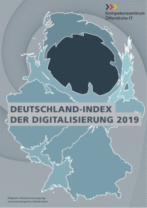Titelbild der Publikation Deutschland-Index der Digitalisierung 2019