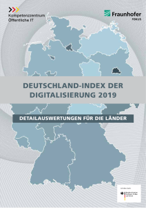 Titelbild der Publikation Deutschland-Index regional - Ländersteckbriefe