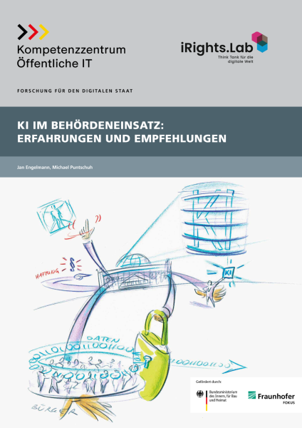 Titelbild der Publikation KI im Behördeneinsatz - Erfahrungen und Empfehlungen