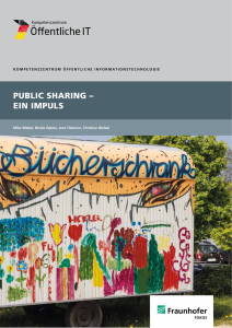 Titelbild der Publikation Public Sharing – Ein Impuls