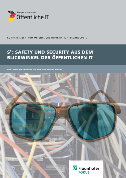 Titelbild der Publikation Safety und Security aus dem Blickwinkel der öffentlichen IT