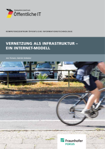 Titelbild der Publikation Vernetzung als Infrastruktur - Ein Internet-Modell
