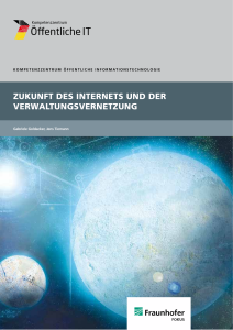 Titelbild der Publikation Zukunft des Internets und der Verwaltungsvernetzung