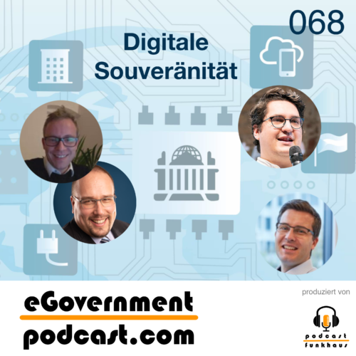 Titelbild eGovernment Podcast, Folge 68: Digitale Souveränität