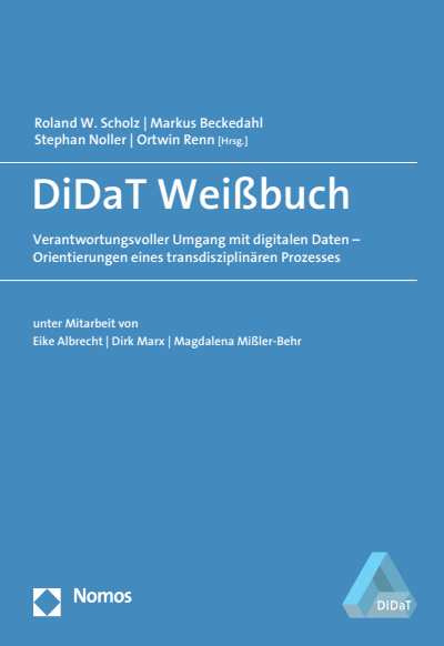 Titelseite DiDaT Weißbuch - Verantwortungsvoller Umgang mit digitalen Daten