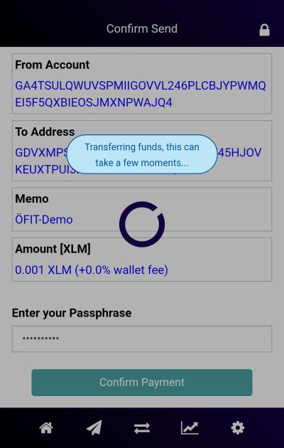 Wallet App Screenshot 3