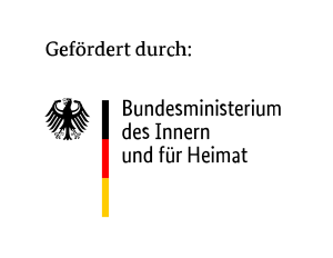 Logo Gefördert durch: Bundesministerium des Innern und für Heimat - BMI
