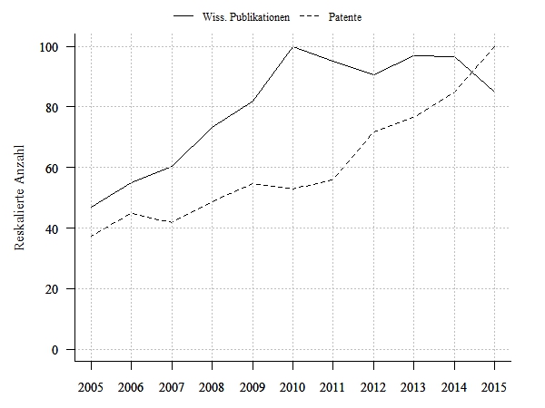 Wissenschaftliche Publikationen und Patentanmeldungen