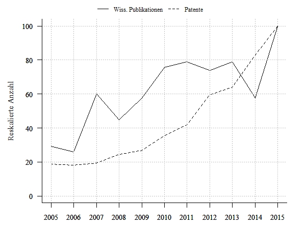 Wissenschaftliche Publikationen und Patentanmeldungen