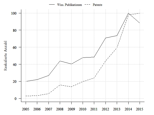 Wissenschaftliche Publikationen und Patentanmeldungen