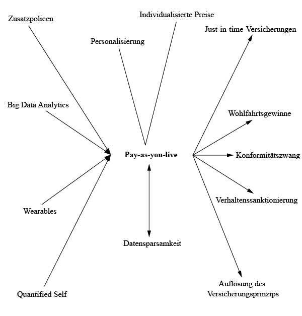 Netzwerkartige Verortung des Themenfeldes