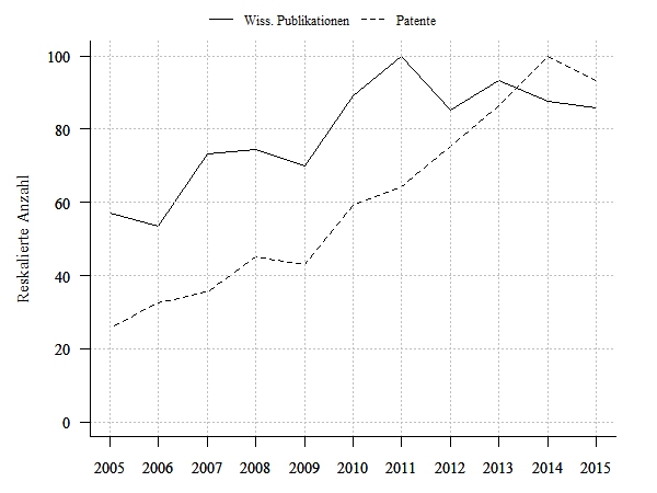 Wissenschaftliche Publikationen und Patentanmeldungen